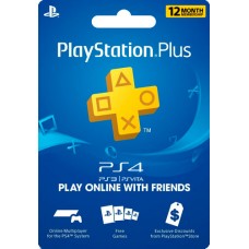 PlayStation Plus 12 Meses (Tarjeta PSN Plus)